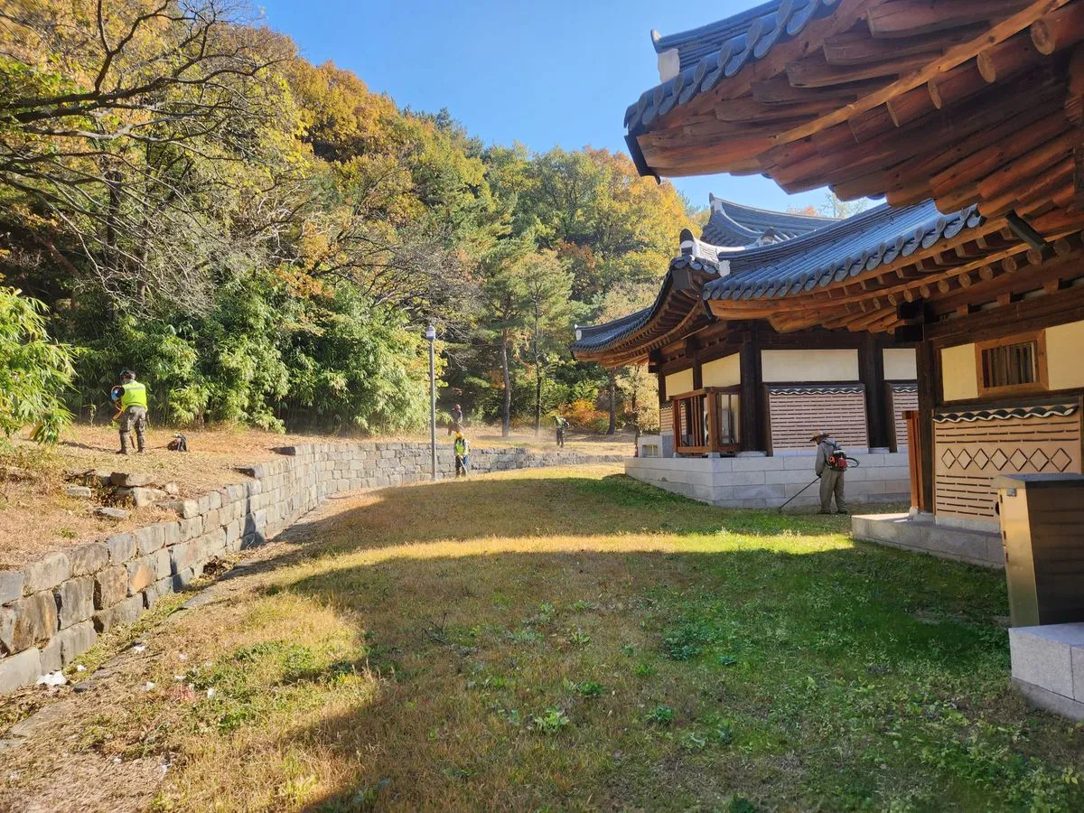 옥산서원 조경관리 / 솔아조경(주) - 숨고, 숨은고수 옥산서원 조경관리