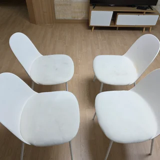 [아산 패브릭 식탁 의자 케어 사례]