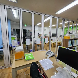 경동유치원 사무실 폴딩도어