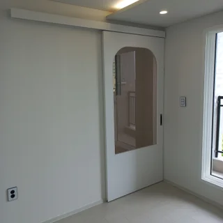 수원세류동 신축빌라 중문설치