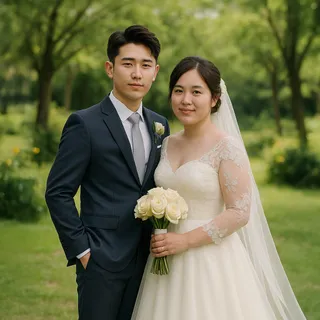 웨딩사진 보정