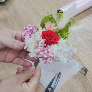 프리저브드 미니꽃다발 만들기 클래스