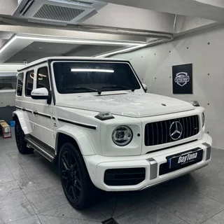 벤츠 G바겐 크롬죽이기 + 스모그필름 시공