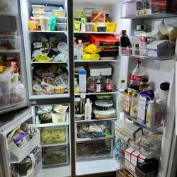 냉장고 청소, 음식물 쓰레기 처리