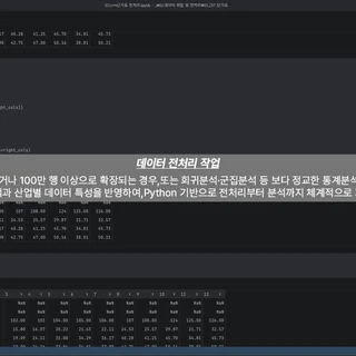 작업 방식과 서비스 범위