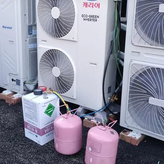 레스토랑 냉난방 시스템 설치