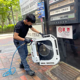 동성로 분식집 시스템에어컨 분해청소