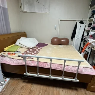 돌침대,흙침대 전용 노인 낙상방지 안전가드 설치