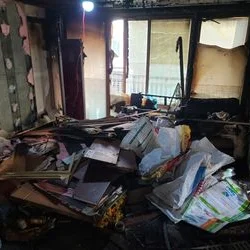 강남 아파트 화재복구청소 및 인테리어