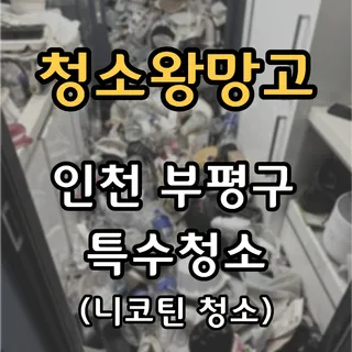 흡연으로 인한 니코틴 제거 청소 | 인천 부평구