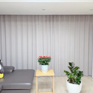 암막 커튼과 속커튼 시공
