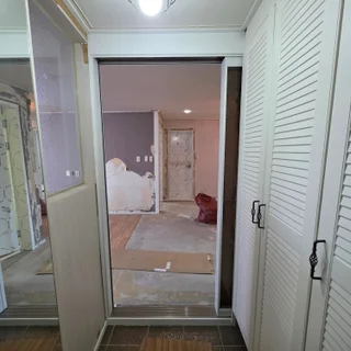부천 삼익아파트 3연동 초슬림 중문 시공