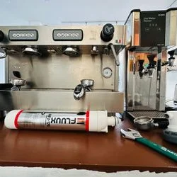 베제라 반자동 커피 머신 설치 및 초기 세팅