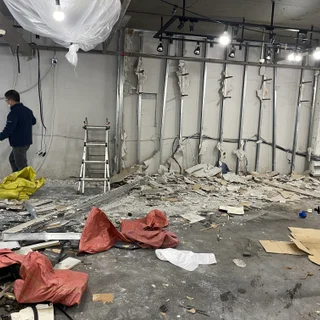 스타벅스 노형공원점 철거공사