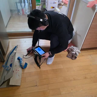 수도 및 분배기 누수