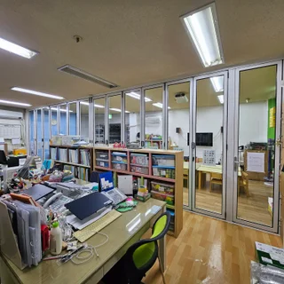 경동유치원 사무실 폴딩도어
