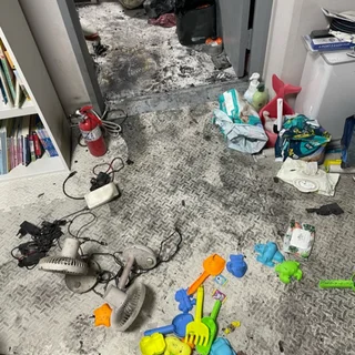 인천 가정집 캠핑용 냉장고 화재