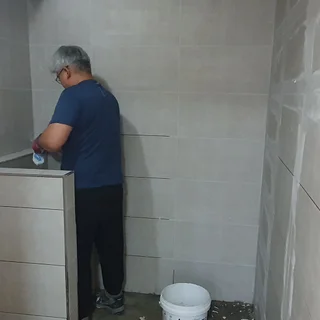 주택 욕실 전체 리모델링 작업