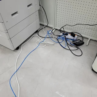 랜공사같았던 랜선정리