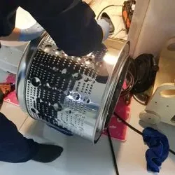 에어컨 세탁기 청소모습