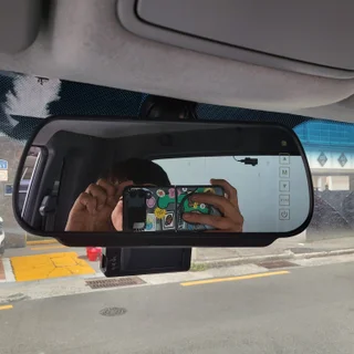 봉고3 룸미러모니터 후방카메라 작업