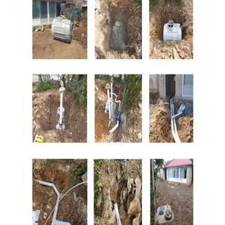 고성군 구만면 가정집 (정화조) 시공현장