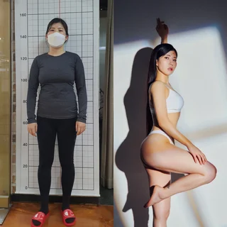 김OO 회원님(바디프로필, 체형교정)
