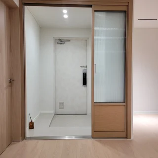풍납강변현대 29평, 화이트 우드톤으로 완성한 미니멀 라이프