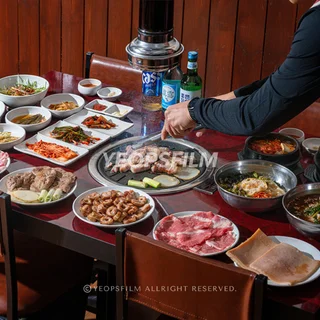 창원 출장 촬영, 상남동 맛집 불빛막창 메뉴/공간 촬영 사례