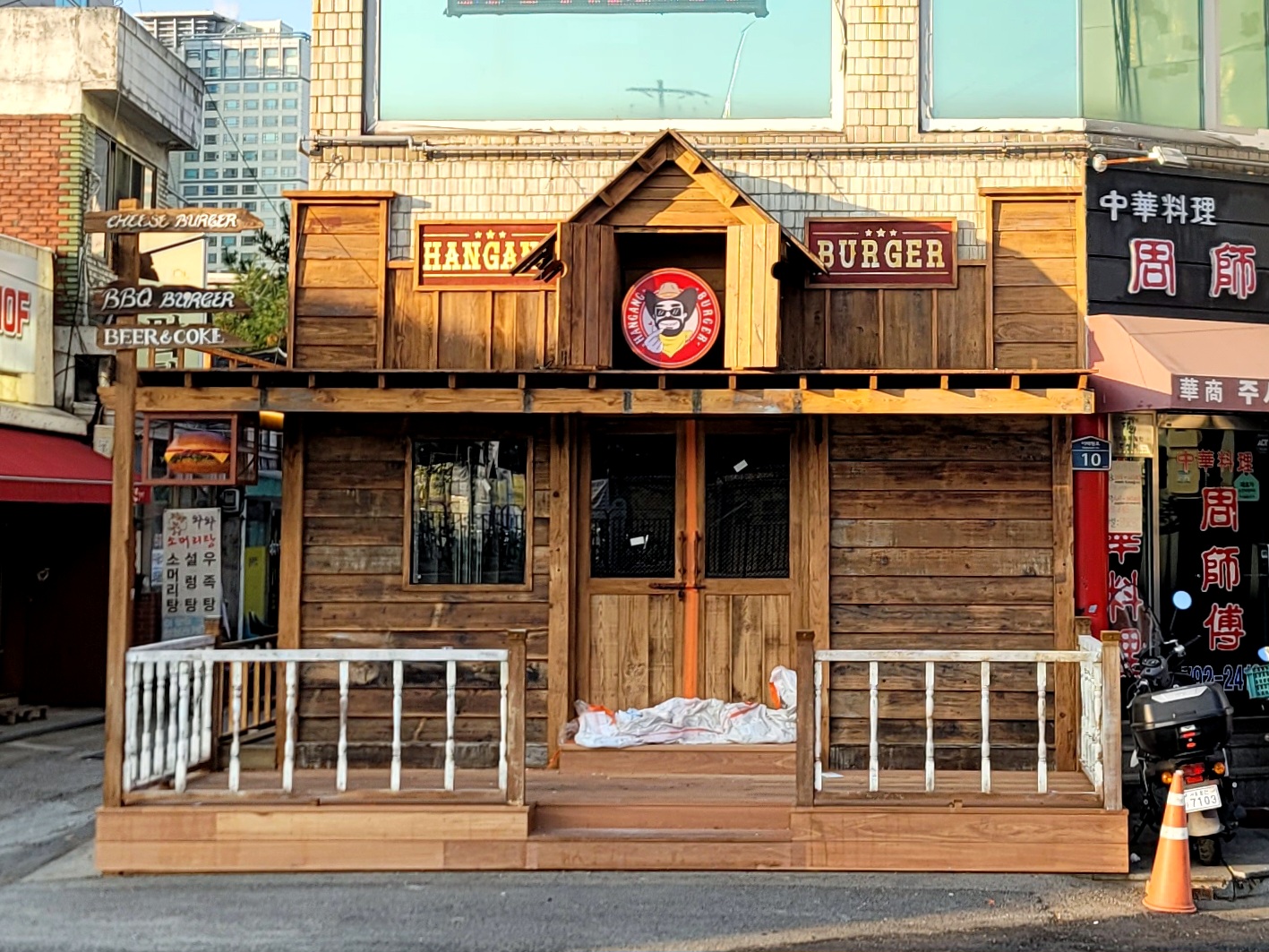 [서부 스타일] 수제 버거 인테리어