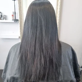 새치염색 밝게 블랙빼기