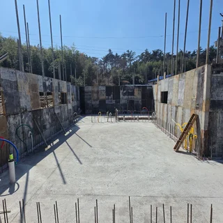 군산 전원주택, 약한 지반을 이겨낸 견고한 철근콘크리트 기초 시공