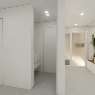 상가주택 주인 세대 및 사무실 인테리어