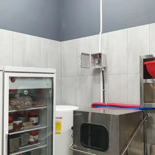 식당 온수기 선로 신설건