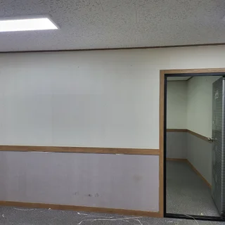 공장 사무실 20평 광폭 합지 시공