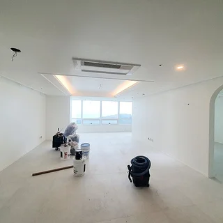 해운데 골든스위트 아파트 도장재시공 현장