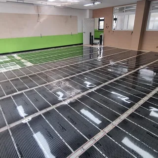 바닥 전기난방필름 시공