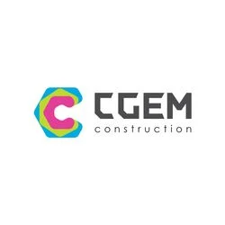 CGEM건설 로고작업