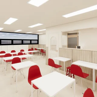 학습 효율을 높이는 진주 어학원, 밝고 모던한 공간 재탄생