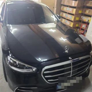 BENZ S CLASS 223  전면유리교환 내방 작업