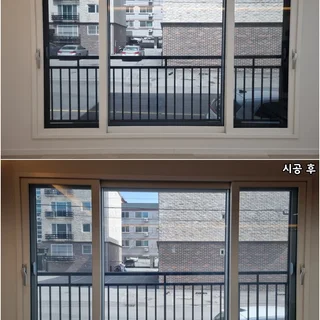 빌라 1층 단열필름 하나로 사생활보호와 강력한 열차단