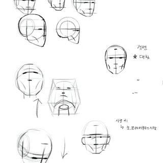 아이패드 인물 드로잉 기초 수강생작