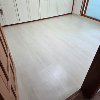 인천 부평 30평 빌라, 3개 방 맞춤 장판 시공으로 완성된 쾌적한 공간