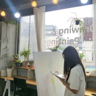 아크릴화 수업 50F