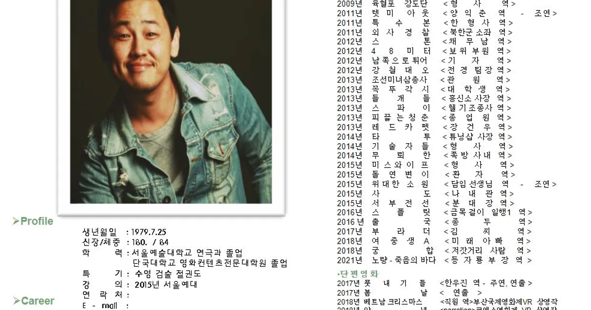 한우진 선생님 / 영화 드라마 오디션 100% 합격 비결 - 숨고, 숨은고수