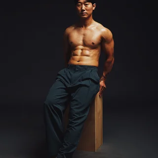 남성바프 세미벌크 복근운동 어깨운동