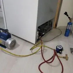 냉장고 배관가스누설작업