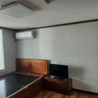 양지마을 아파트 천정+벽 실크도배 시공입니다.