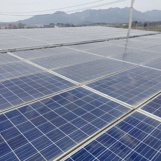 410kw 태양광 발전소 모듈청소 (장성)