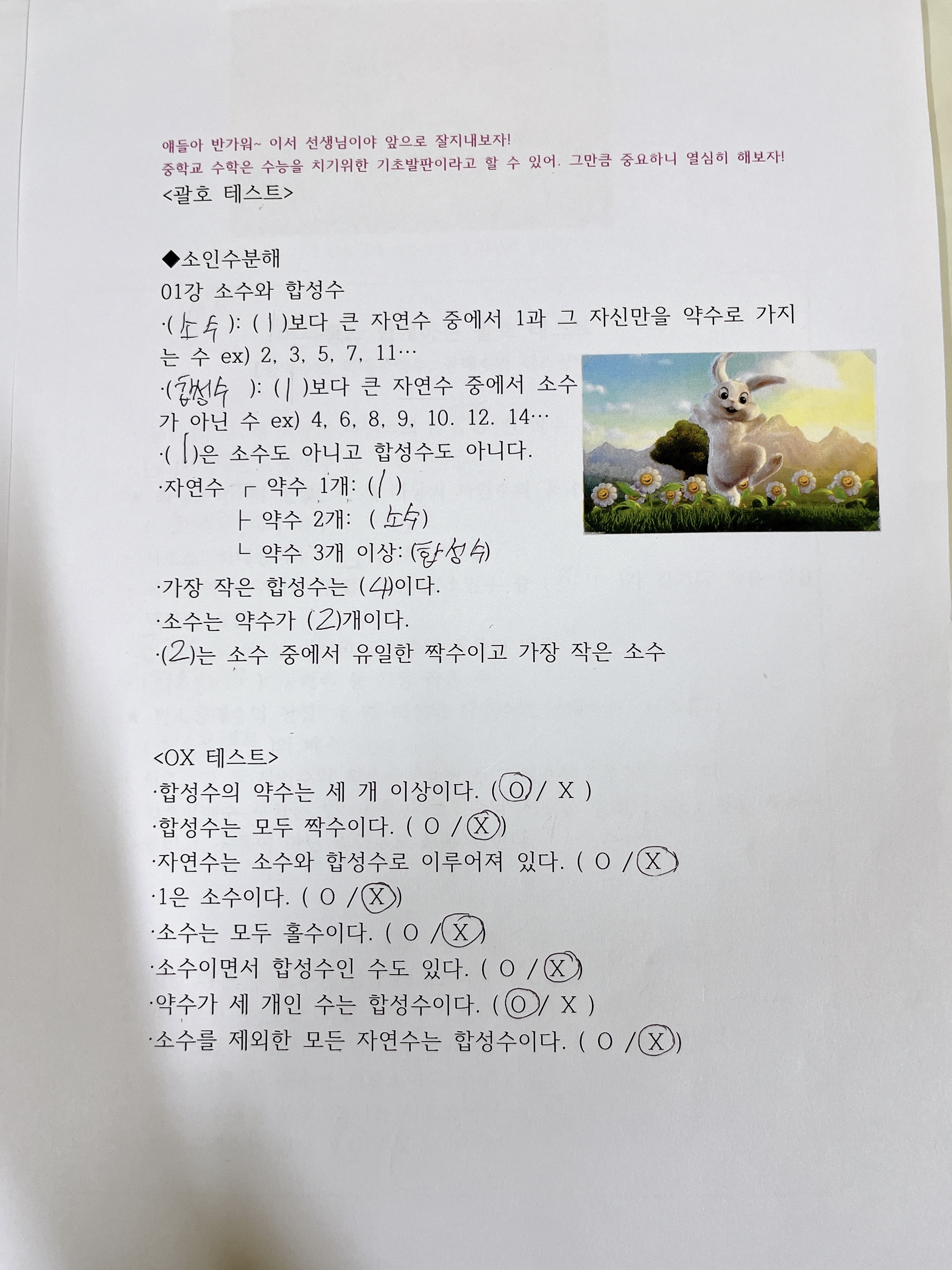 수학과외 학습지 / 국영수 이서쌤 - 숨고, 숨은고수